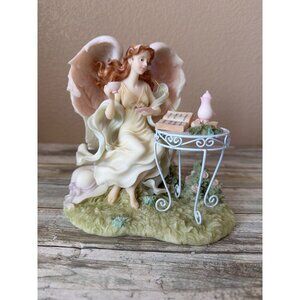 Seraphim Classics Melissa Peaceful Moments Angel Figurine 2001 Roman Inc